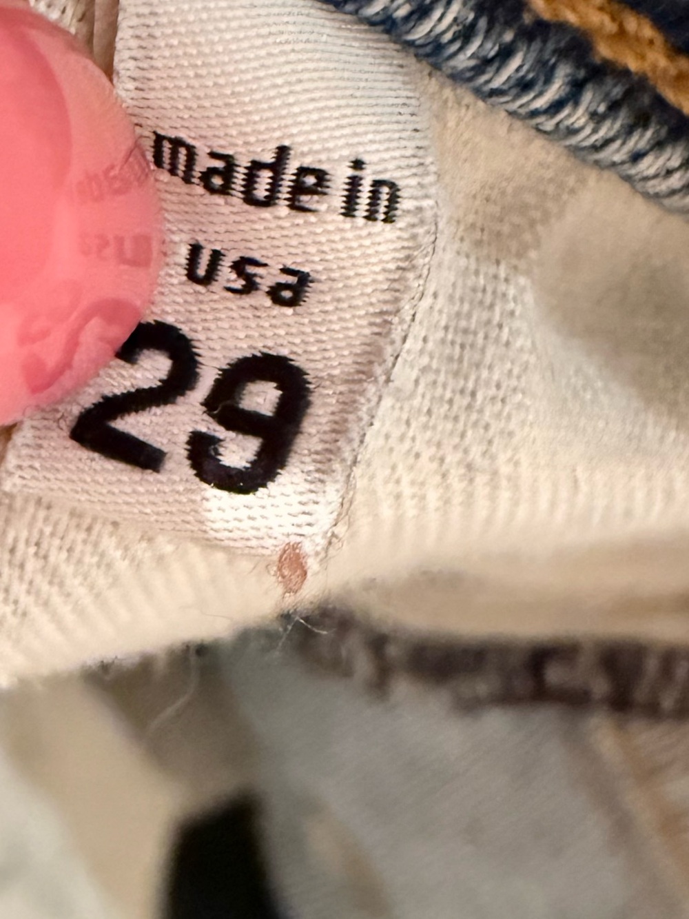 AskkNY Straight Leg Jeans in Faded Light Blue - Picture 4 of 4